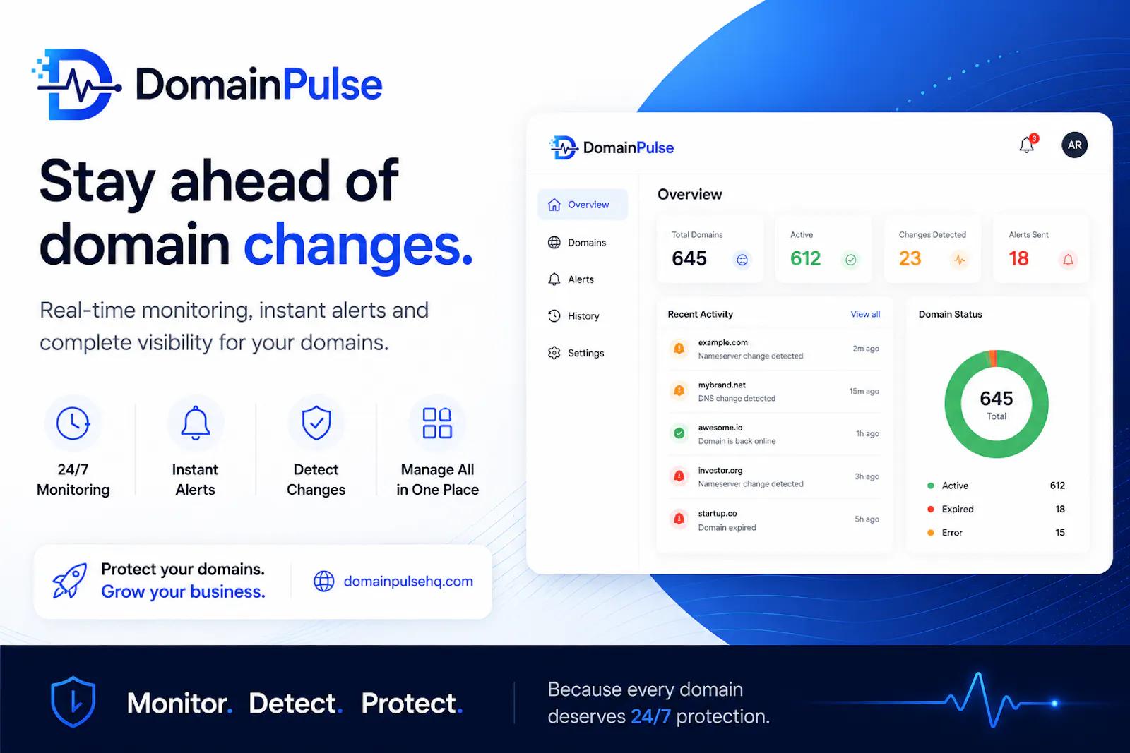DomainPulse — Domain Monitoring screenshot 2