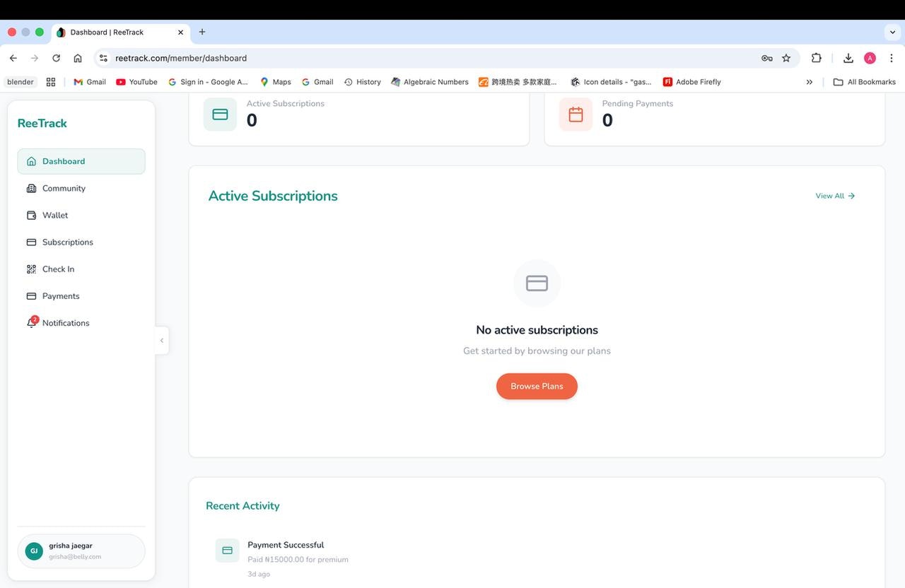 ReeTrack gallery image