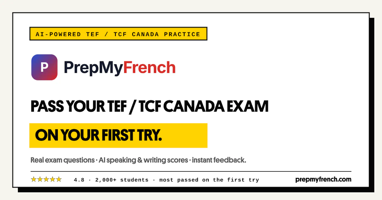PrepMyFrench screenshot 2