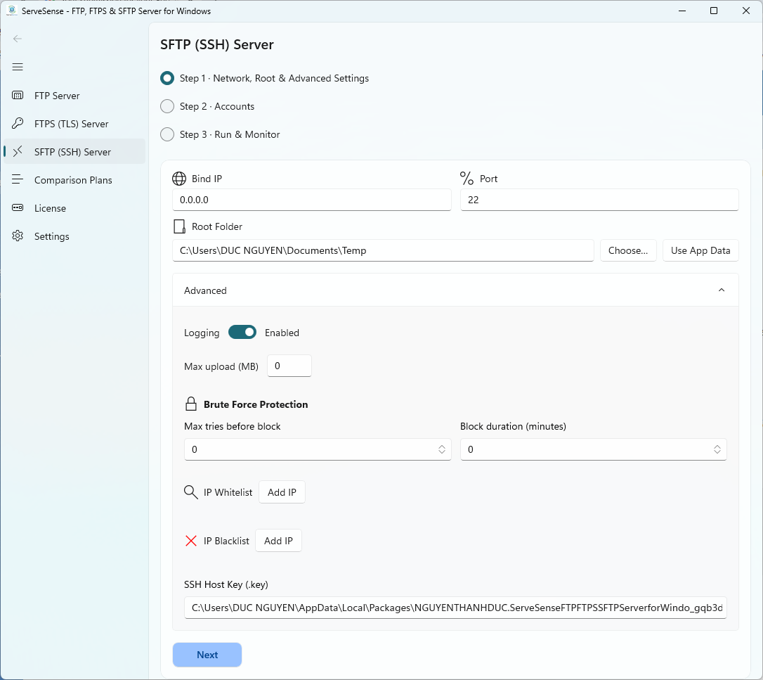 ServeSense gallery image
