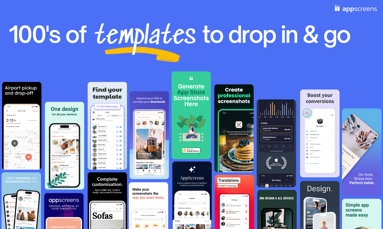 Приложение -экраны - App Store Screenshot Designer & Generator для iOS & Android медиа 5