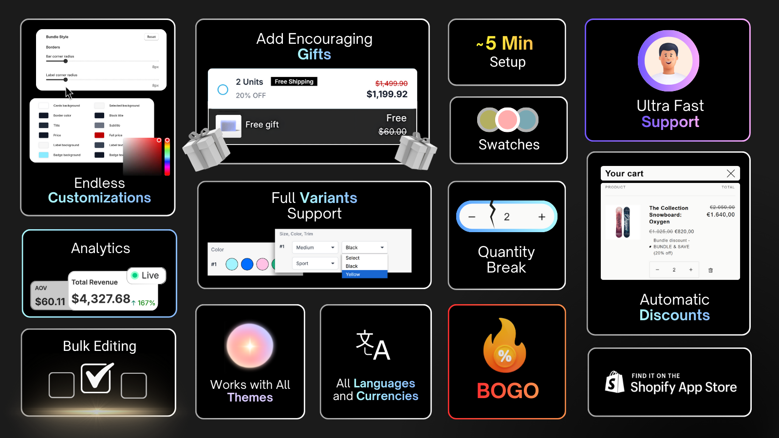 Zyga Bundles - Screenshot 2 showing product features and functionality