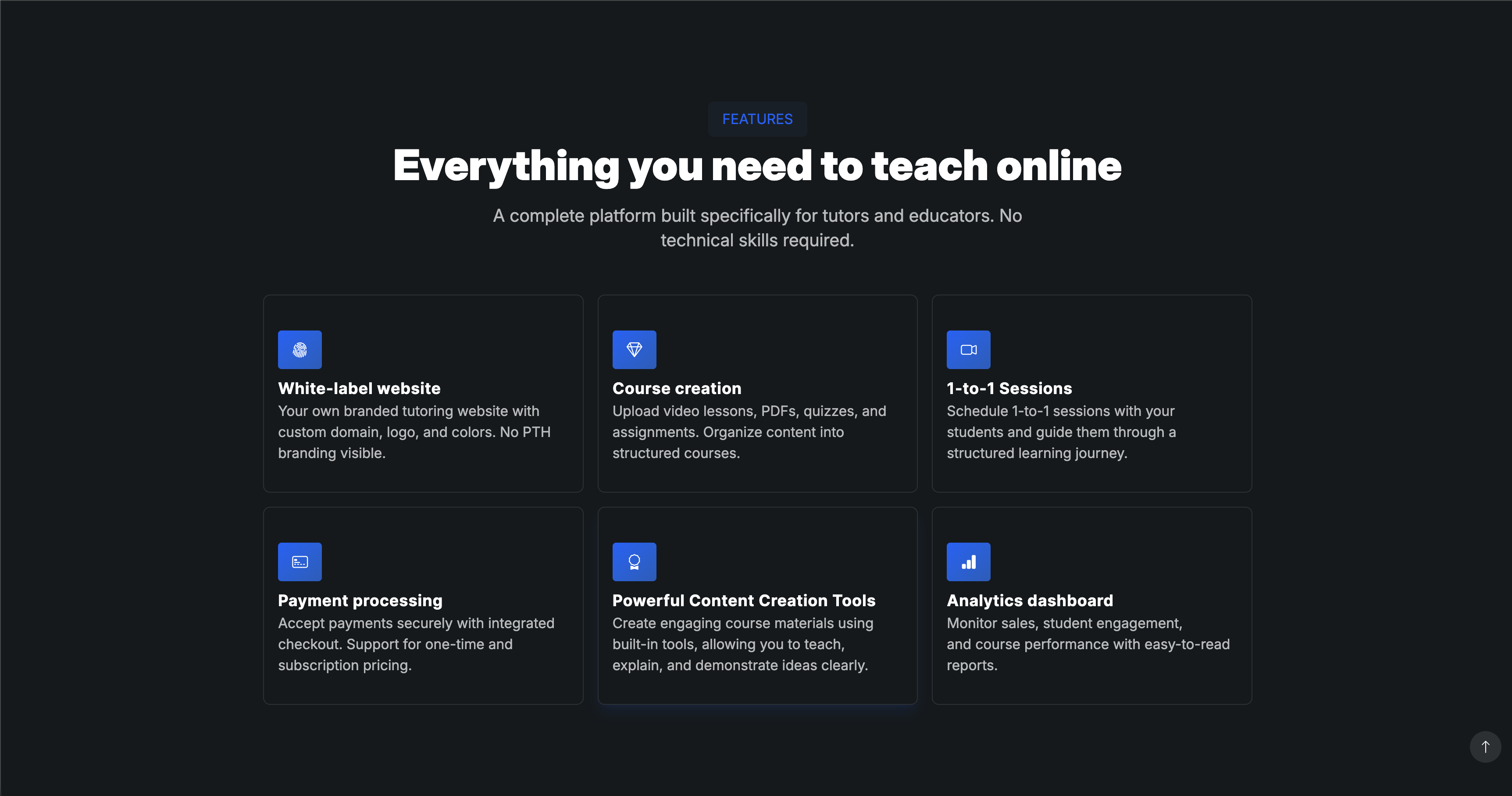 PrivateTutorHub - Screenshot 4 showing product features and functionality