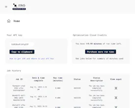 nAG Optimization Cloud gallery image
