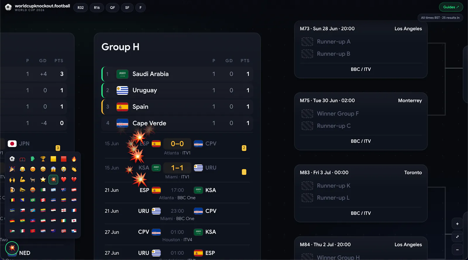 WorldCupKnockout screenshot 2