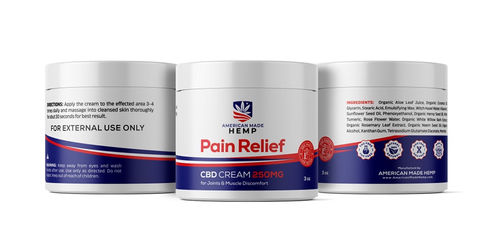American Made Hemp Pain Relief gallery image