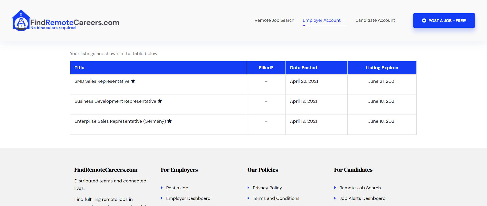 FindRemoteCareers.com gallery image