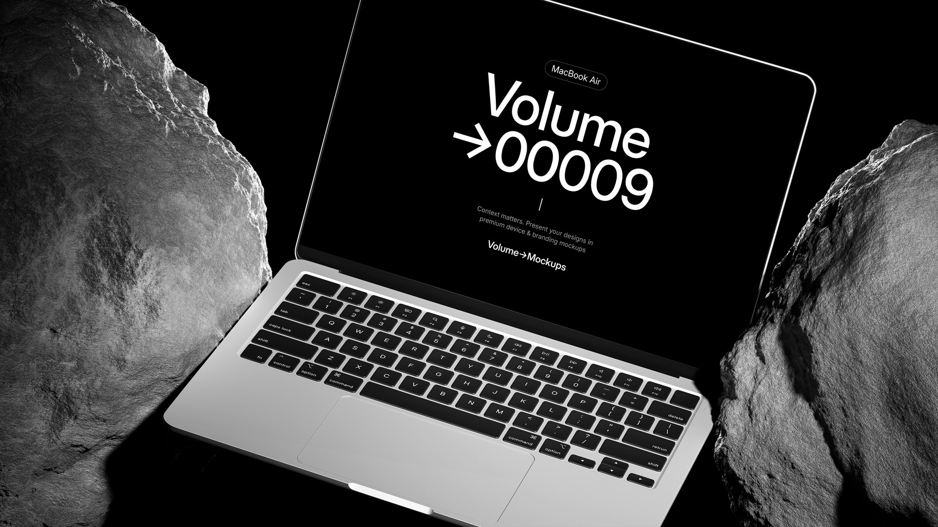 Volume→Mockups - Screenshot 2 showing product features and functionality
