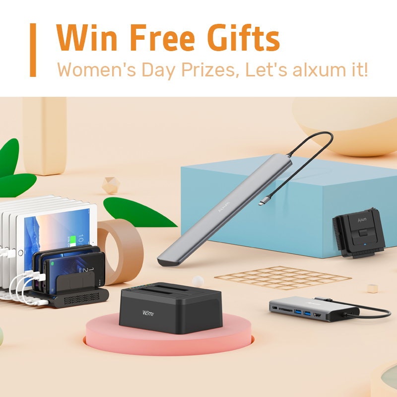 Alxum 4-Port USB 3.0 Extension Hub gallery image