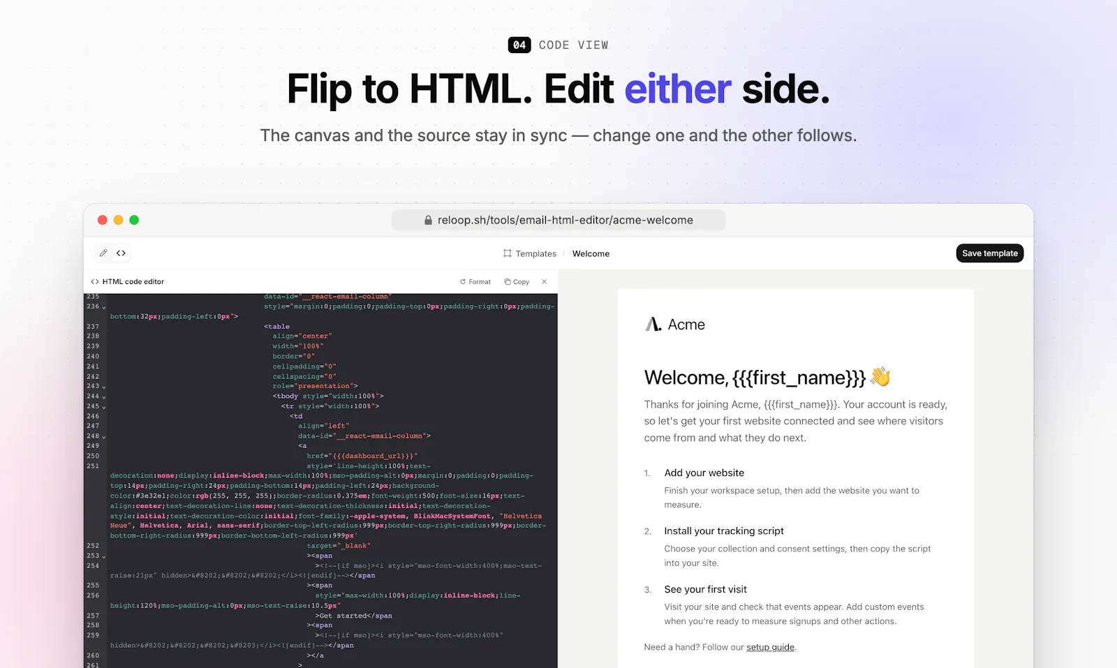 Email HTML Editor by Reloop screenshot 7