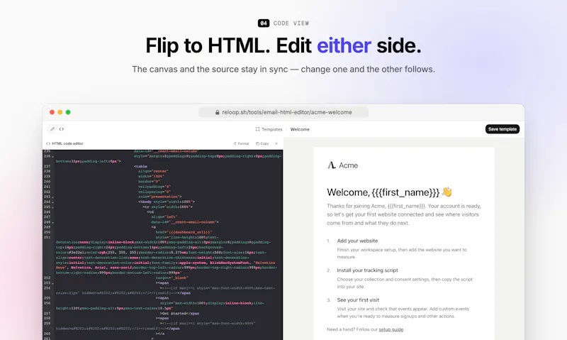 Email HTML Editor by Reloop screenshot 7
