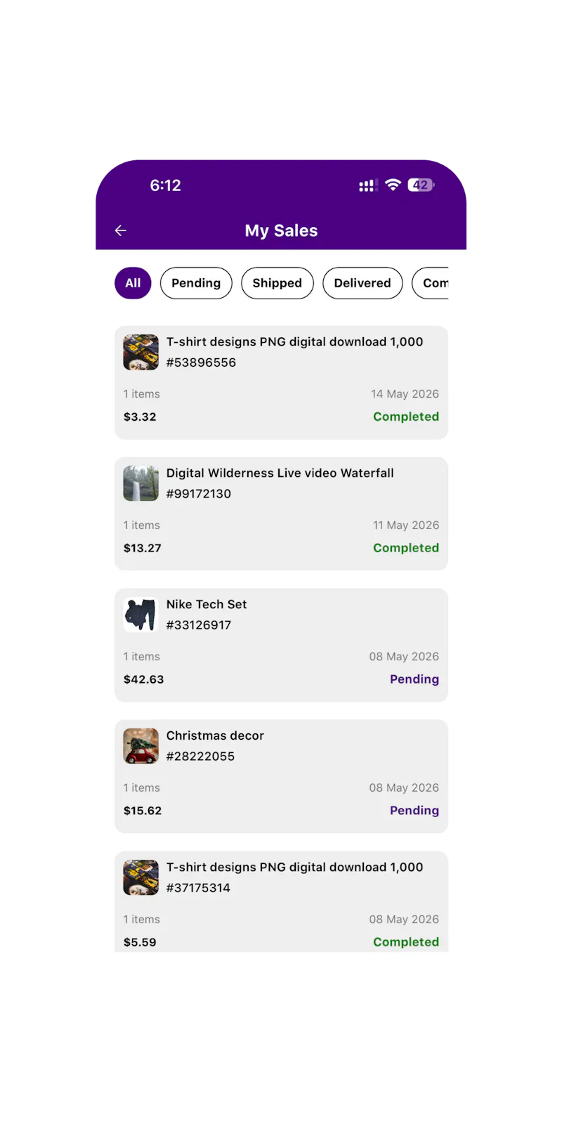 Ya'Mar Marketplace screenshot 6