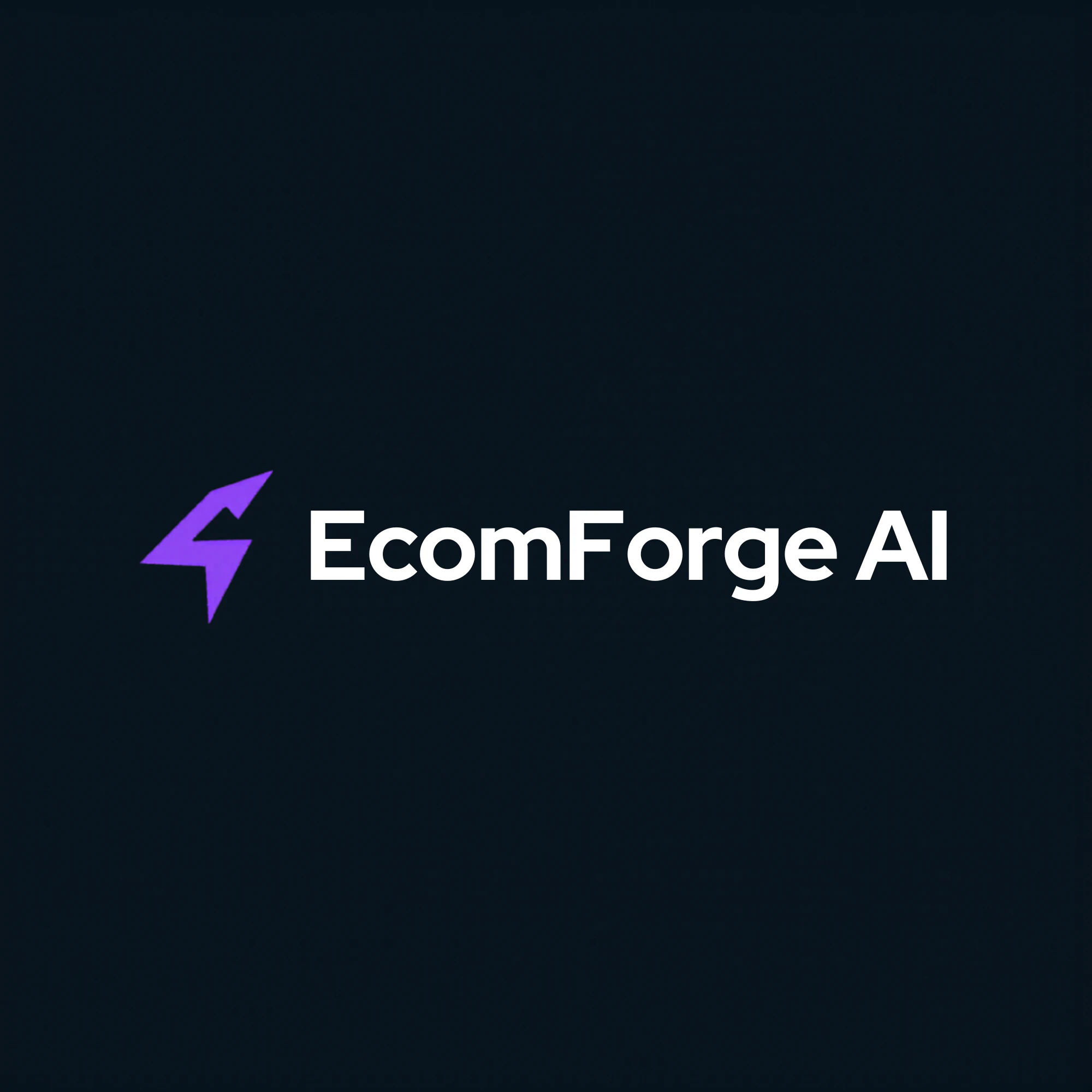 EcomForge AI logo