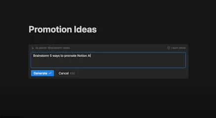 Notion AI is in Alpha