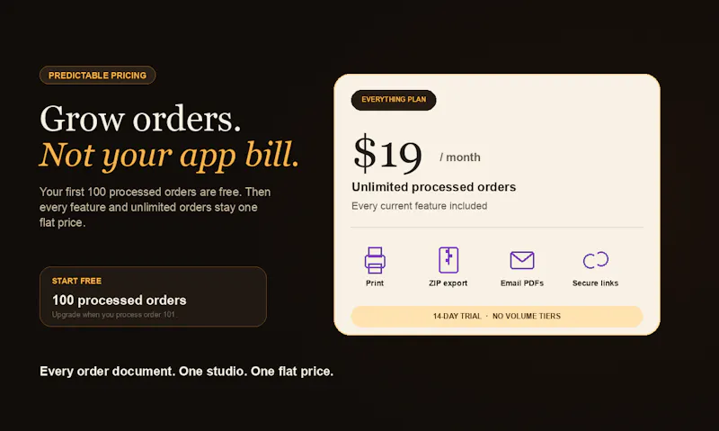 Juvant Order Print Studio for Shopify screenshot 6