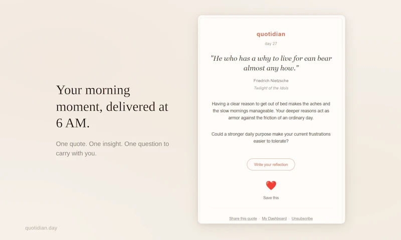 quotidian screenshot 1