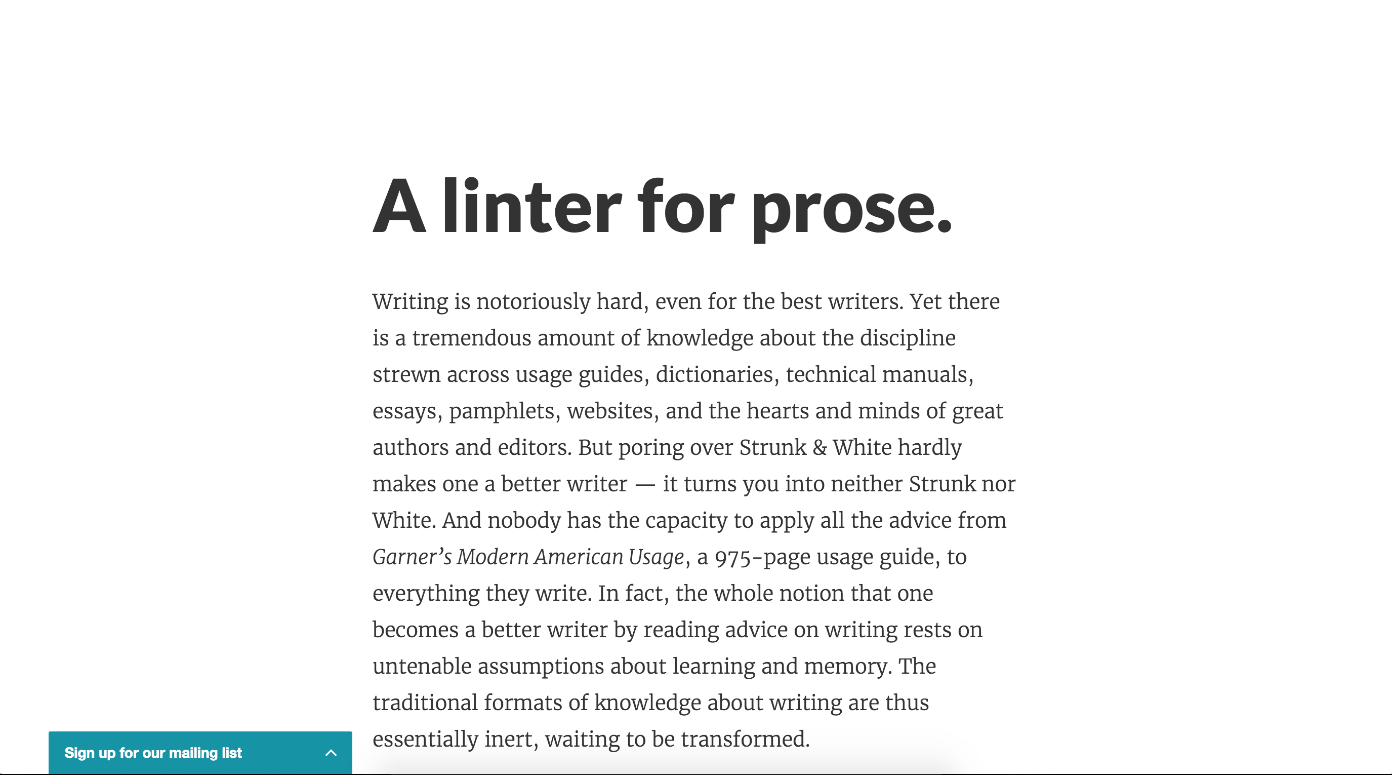 Proselint gallery image