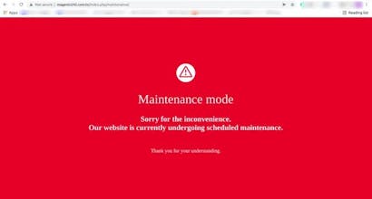 Maintenance Mode gallery image