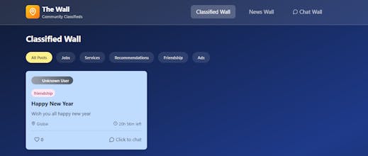 The Wall - Digital Community Platform gallery image