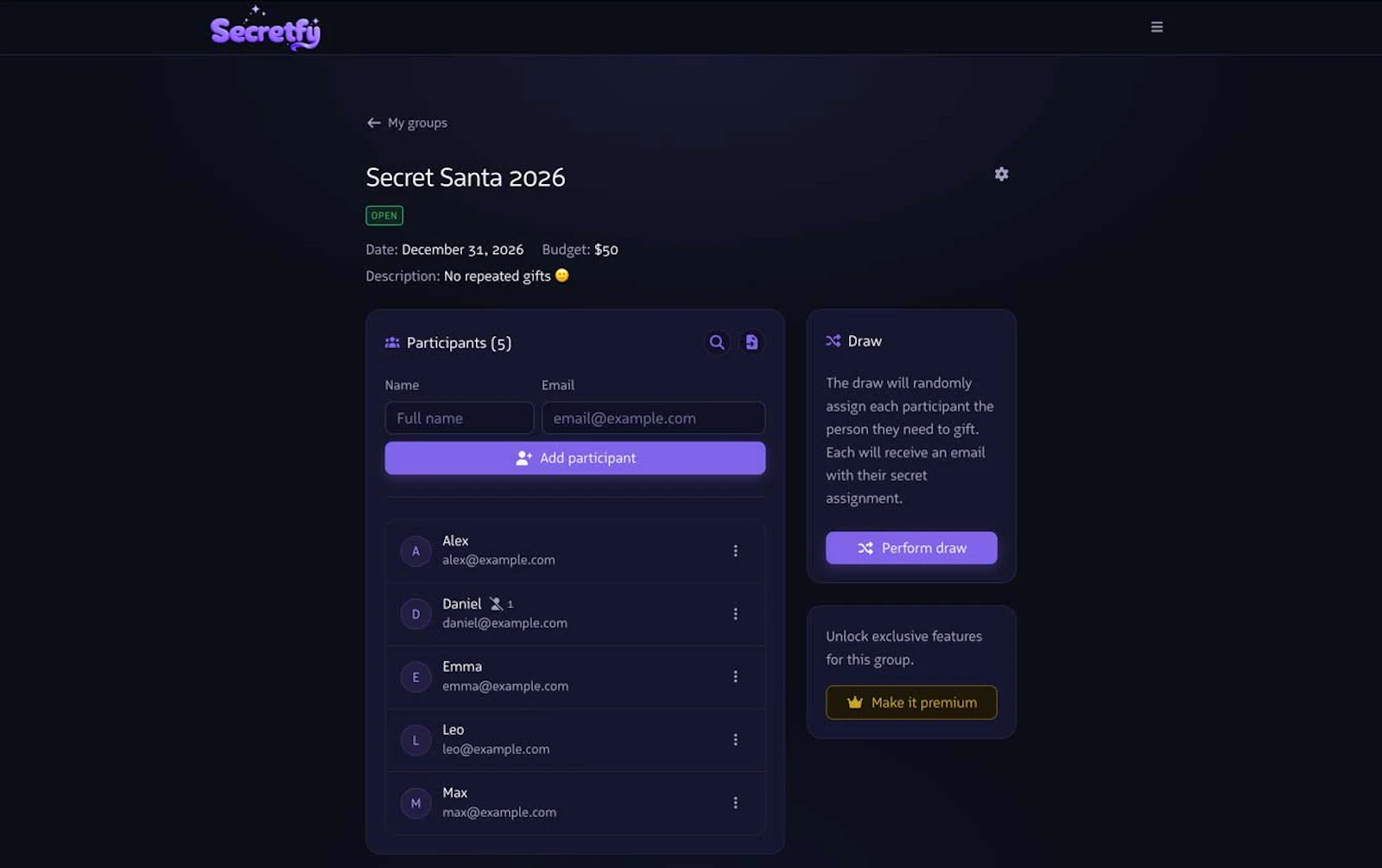 Secretfy screenshot 3
