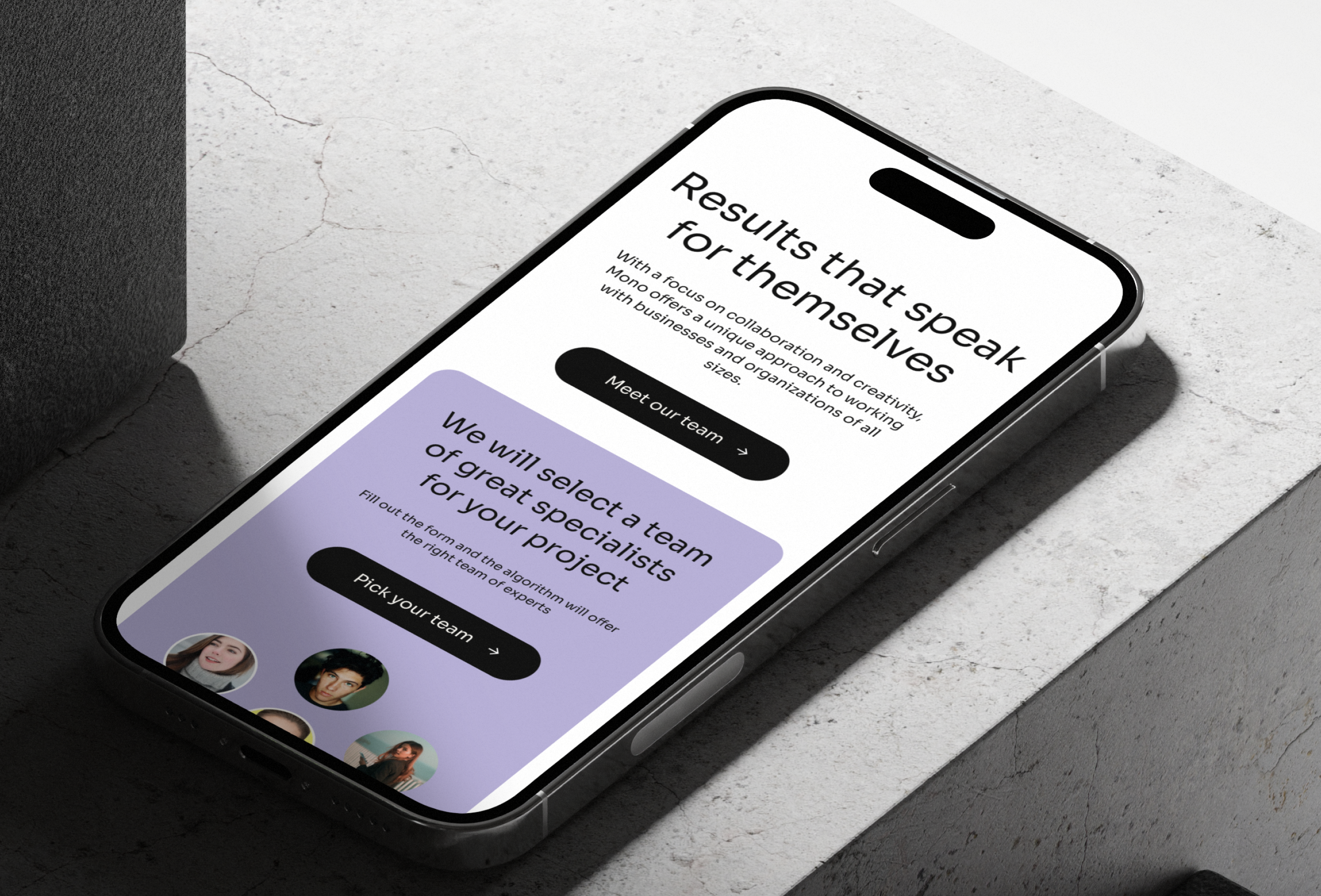 Project MONO Template gallery image