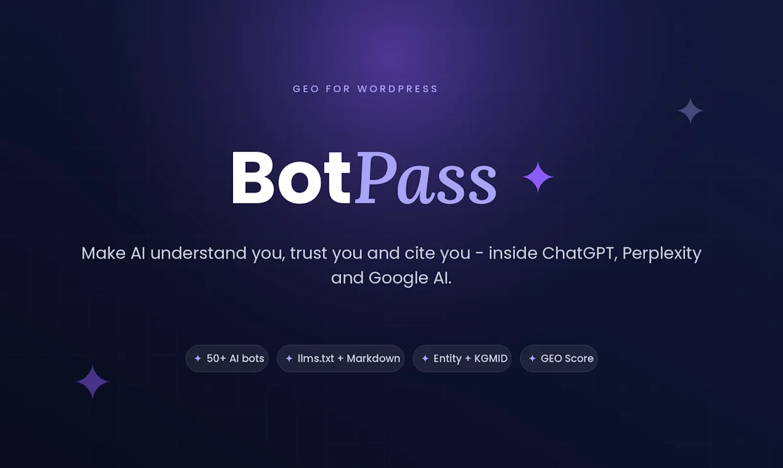 Botpass.io screenshot 2