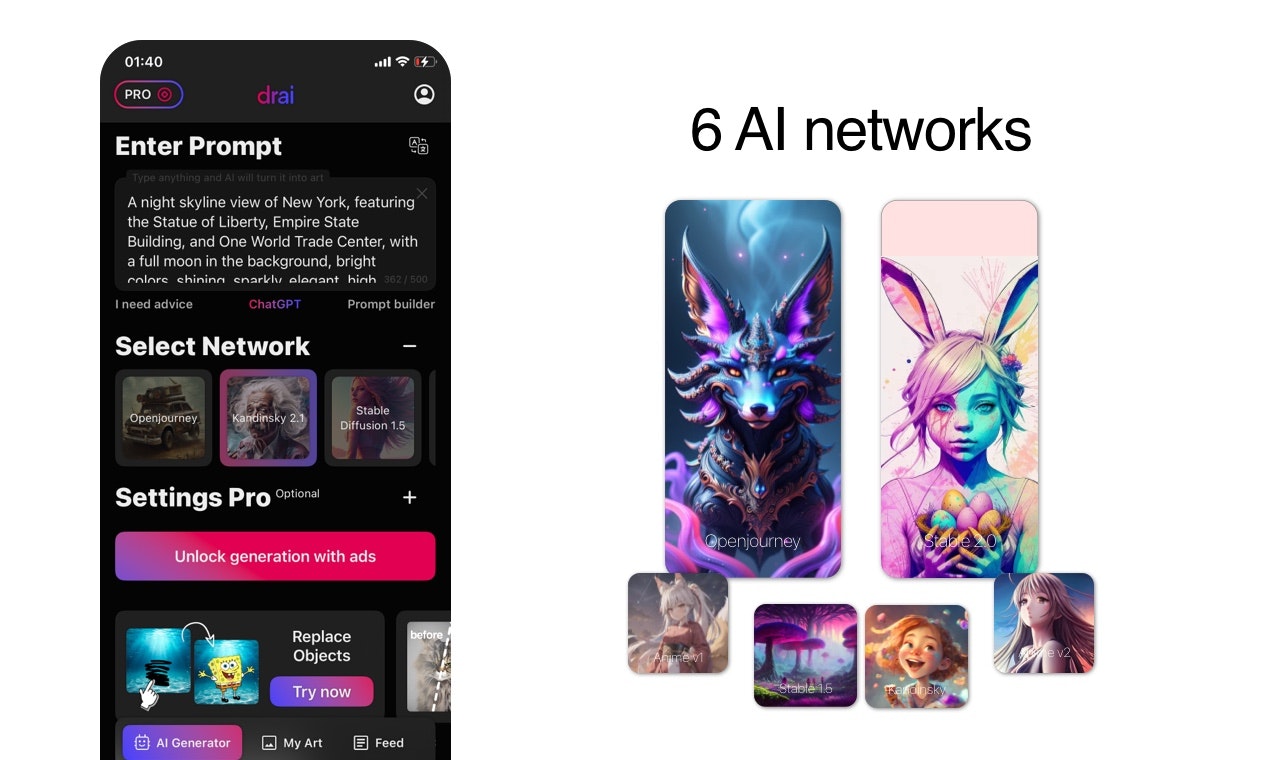 DRAI 2.0 - ChatGPT and AI-gen union gallery image