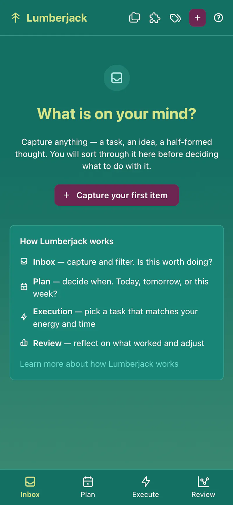 Lumberjack screenshot 2