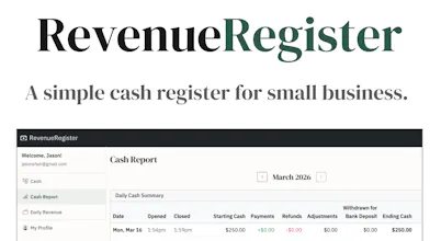 Revenue Register gallery image