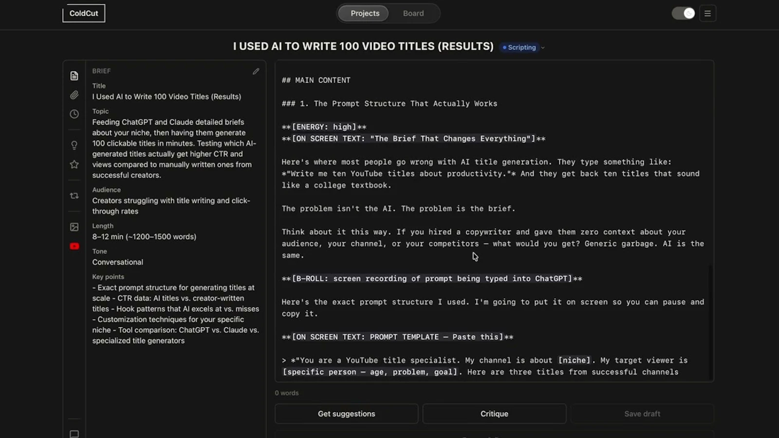 ColdCut screenshot 1 (video preview)