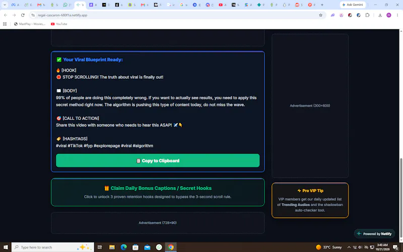 Viral Hashtag & AI Content Finder screenshot 3