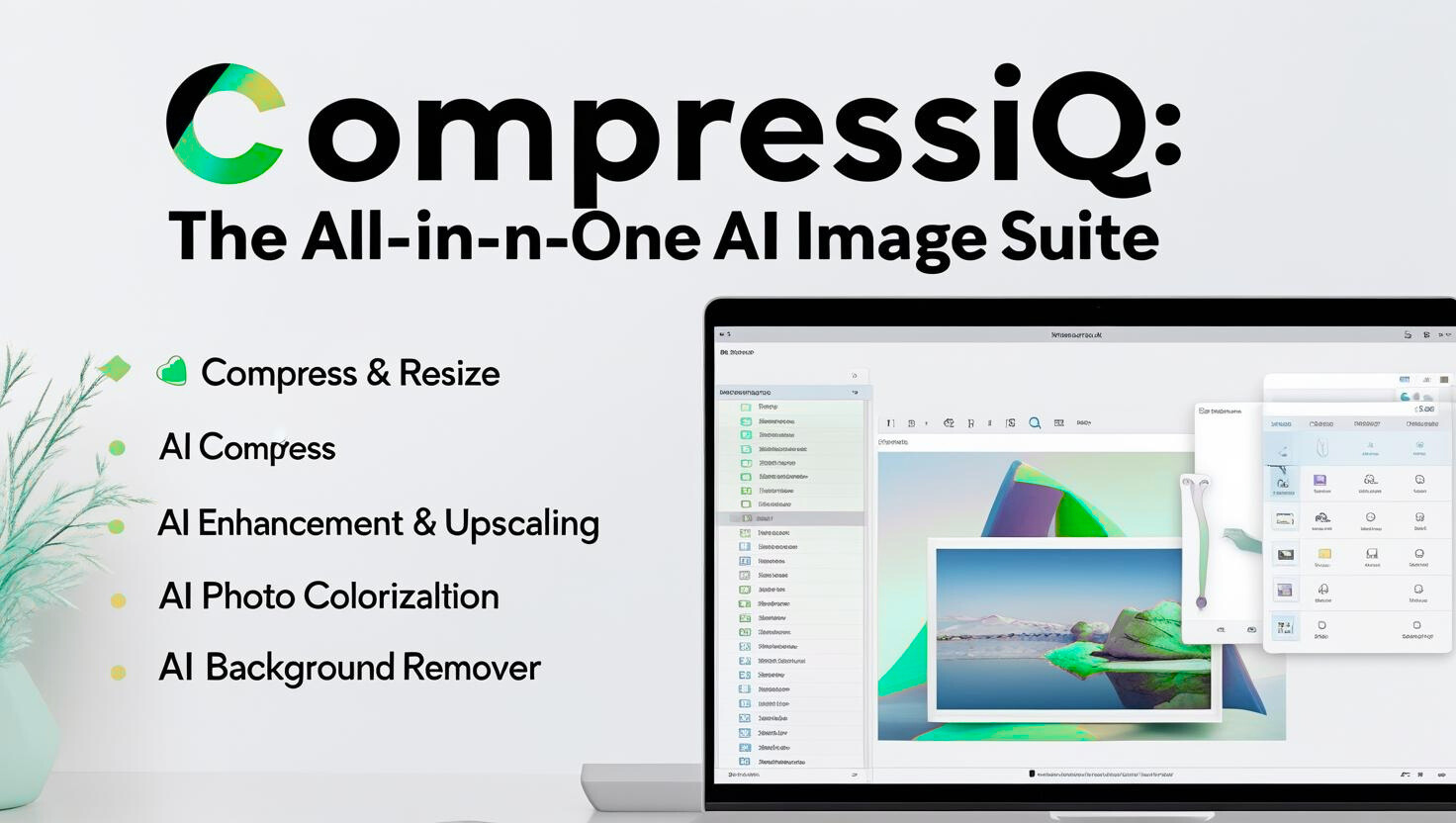 JPG, PNG, WebP | Compress IQ gallery image