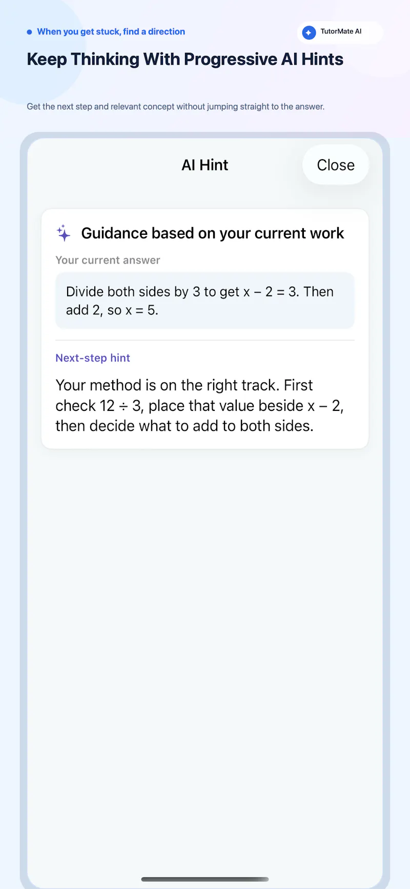 TutorMate AI screenshot 2