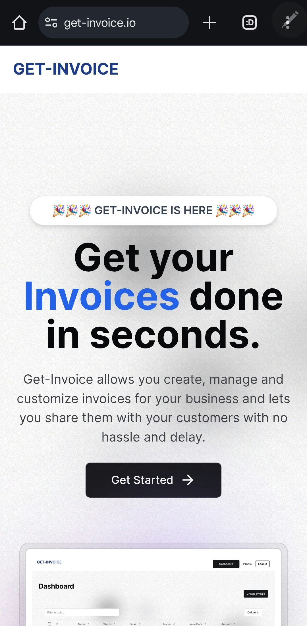 Get Invoice logo