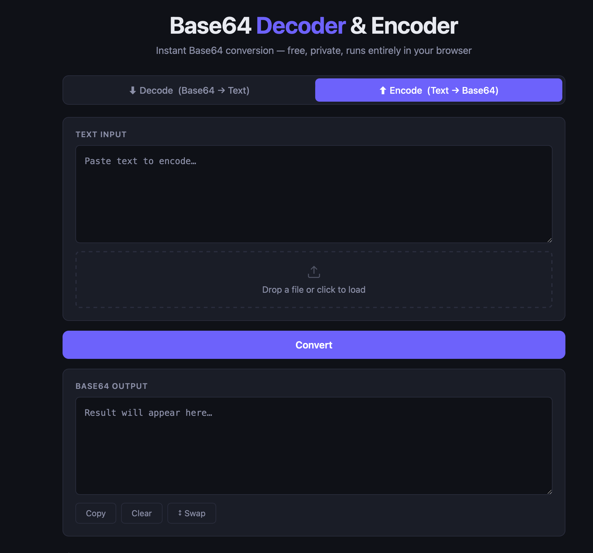 Base64 Decoder & Encoder Online — Free gallery image