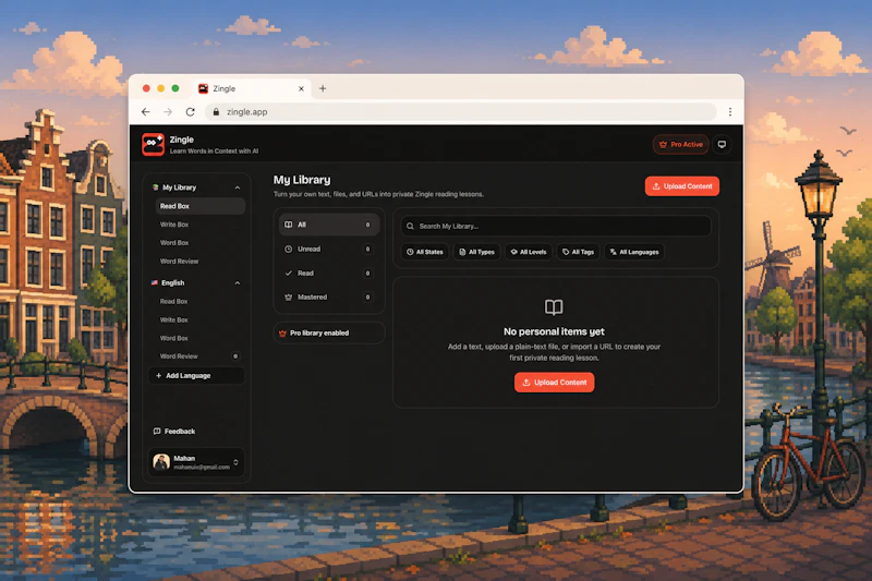 Zingle screenshot 2