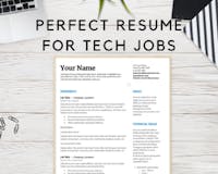 Perfect Resume for Tech Jobs Template media 2