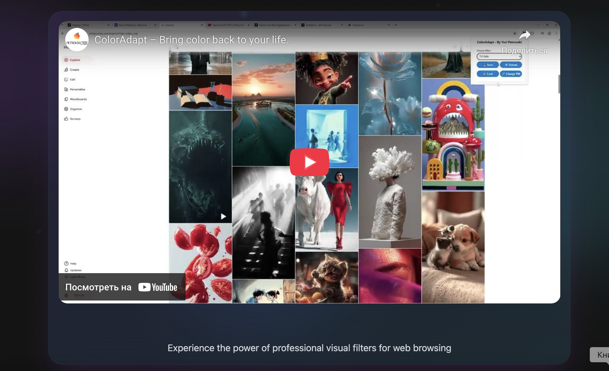 Média Coloradapt - Extension du confort visuel - Ramenez la couleur à votre vie 4