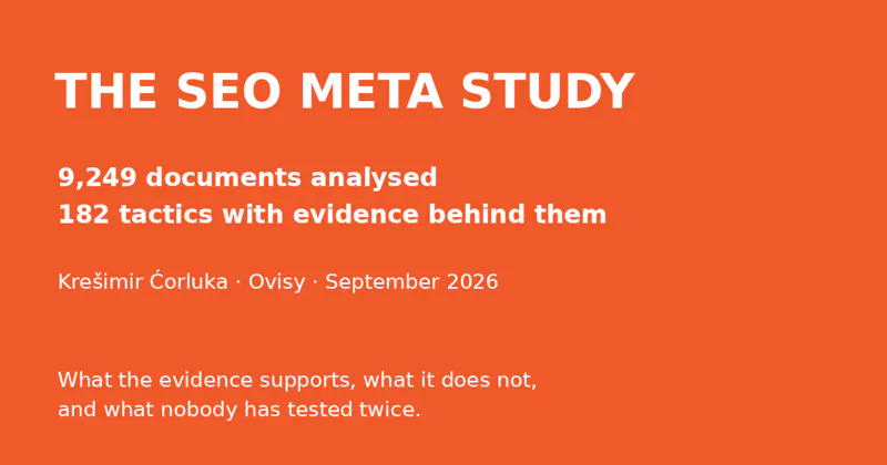 The SEO Meta Study screenshot 1