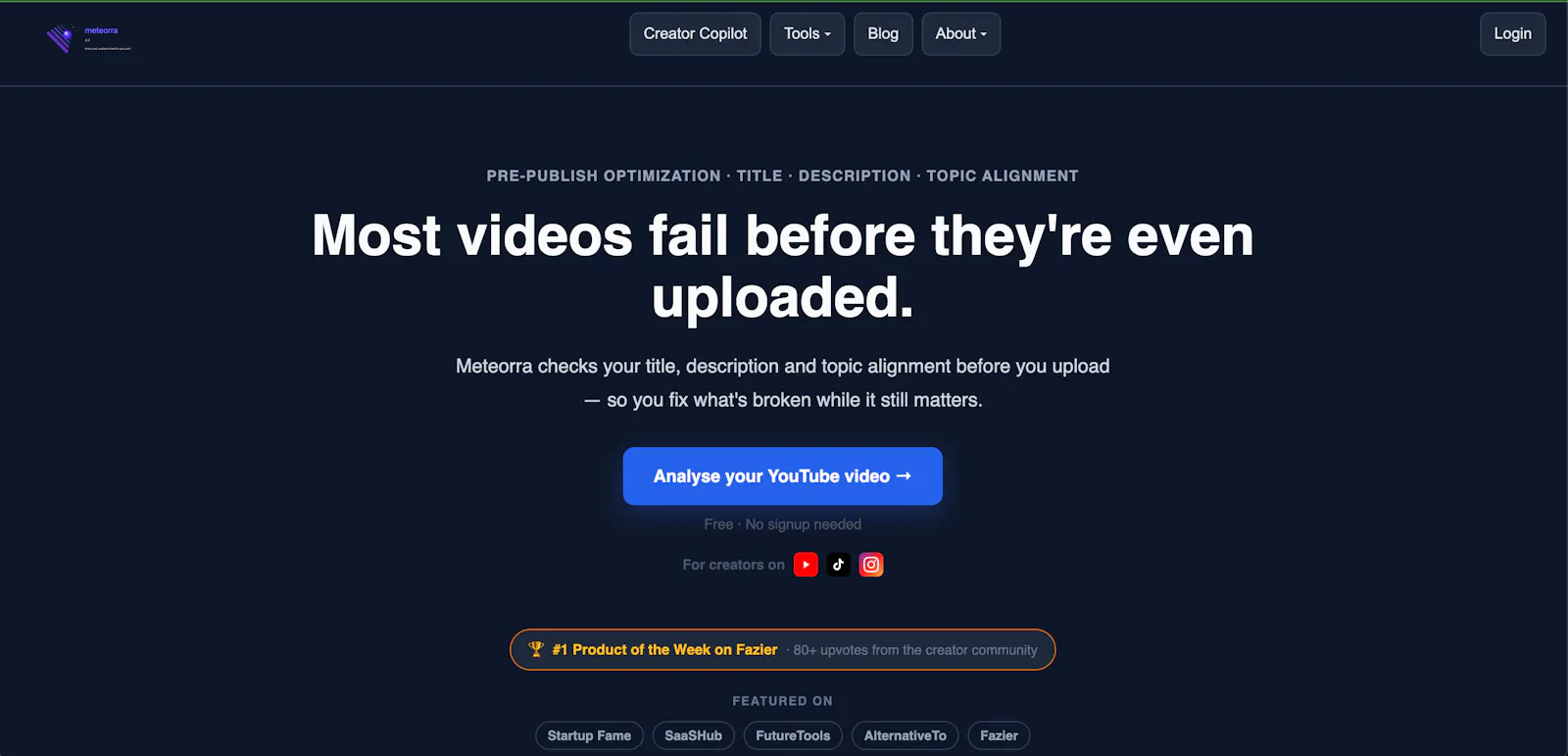 Meteorra AI — Live Scoring for Youtubers screenshot 1