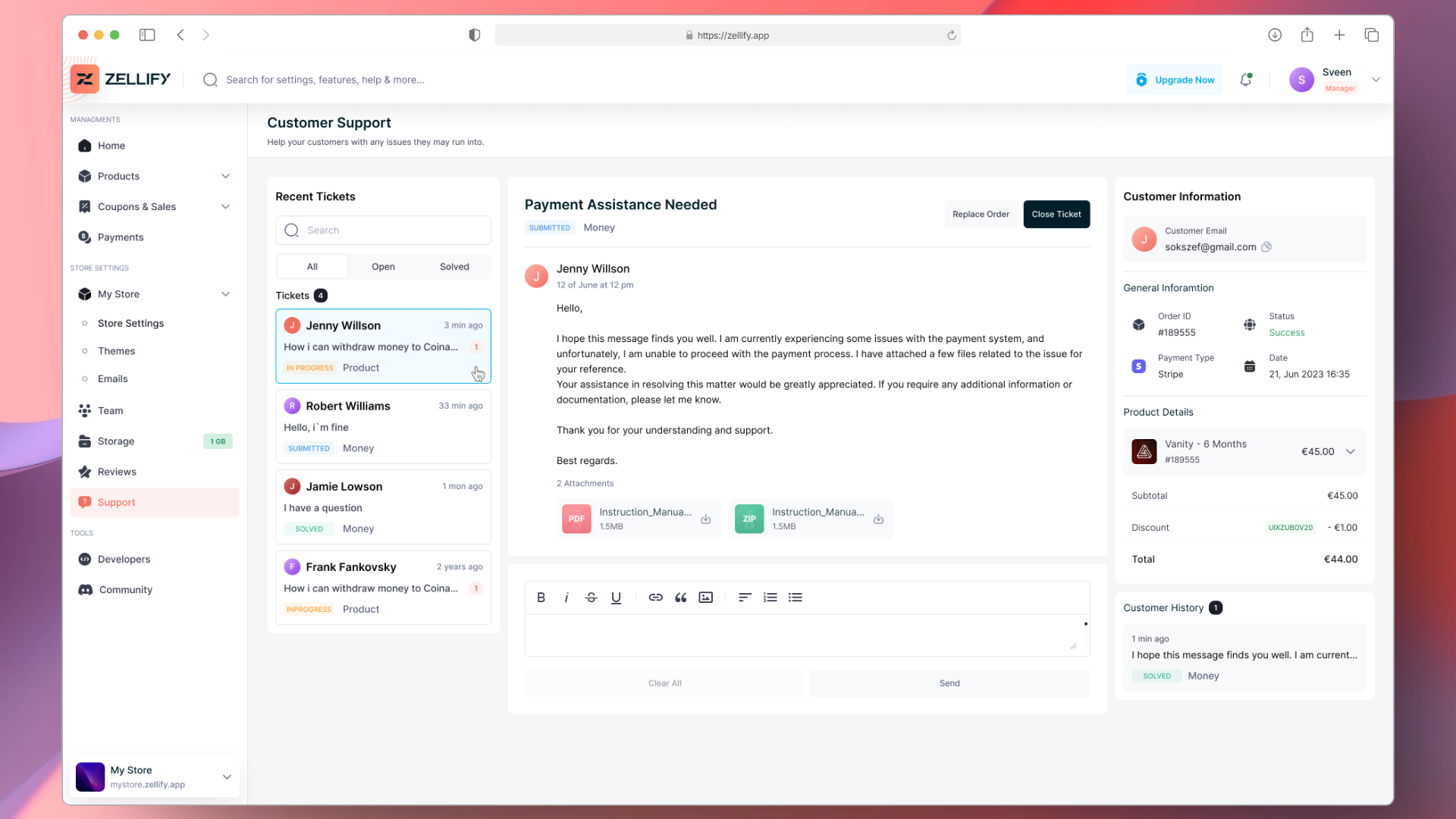Zelize etmek - Dijital ürünler için Shopify medya 4