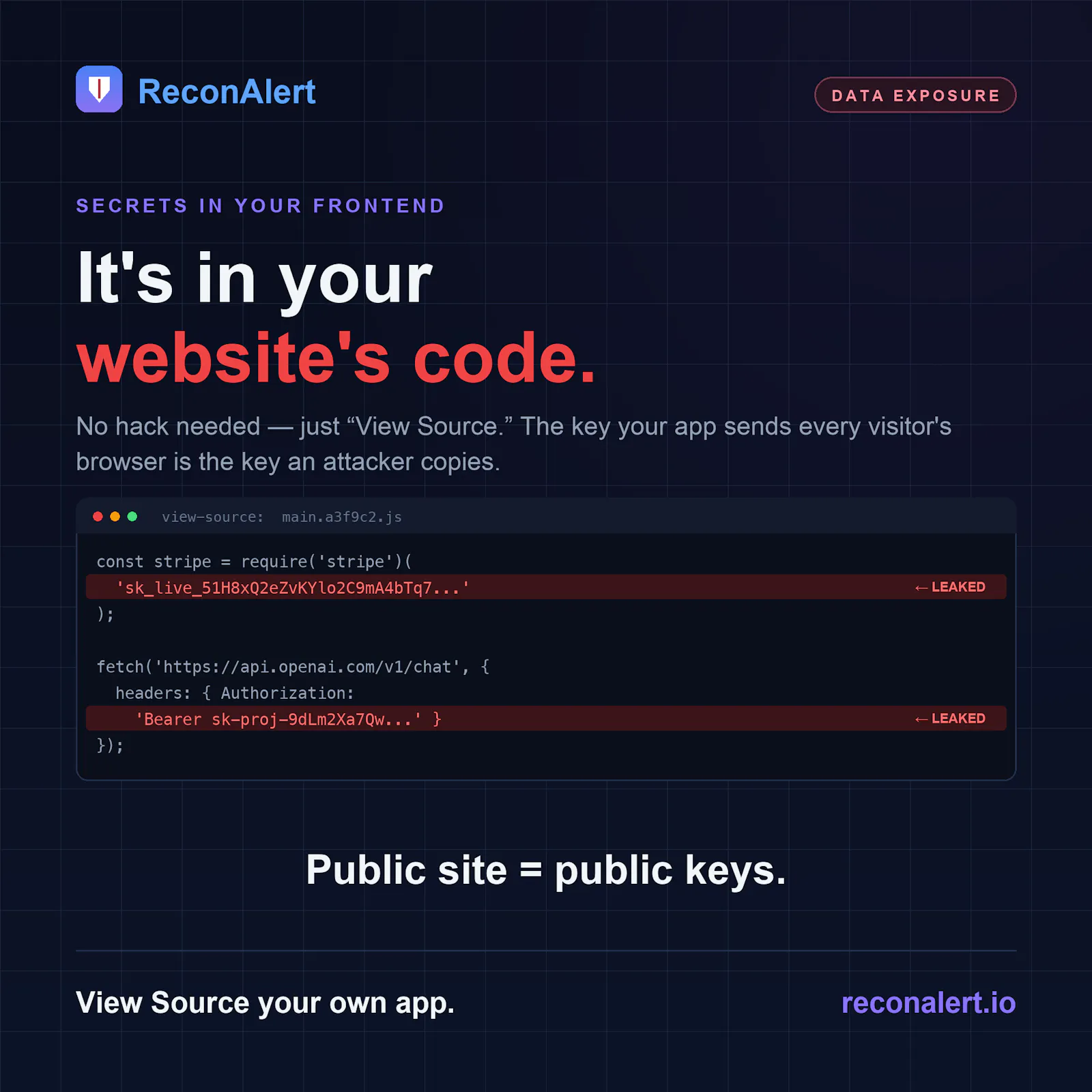ReconAlert — Attack Surface Monitoring screenshot 2