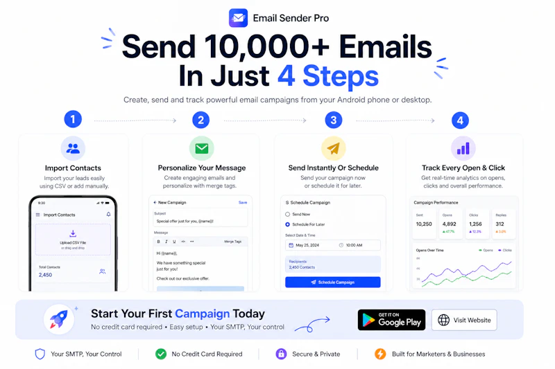 Email Sender Pro screenshot 5