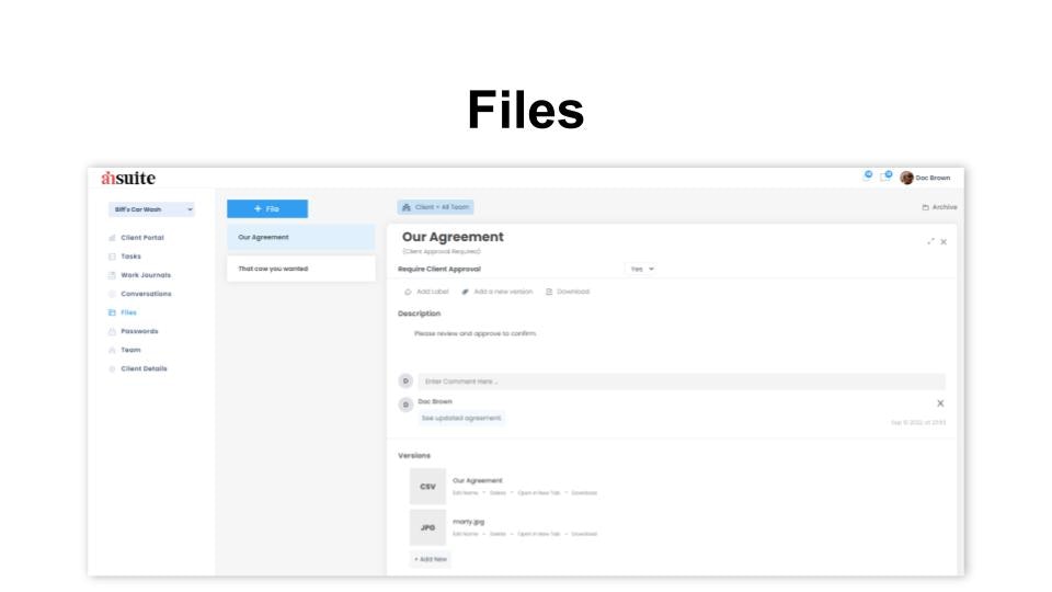 Ahsuite Client -Portale media 6