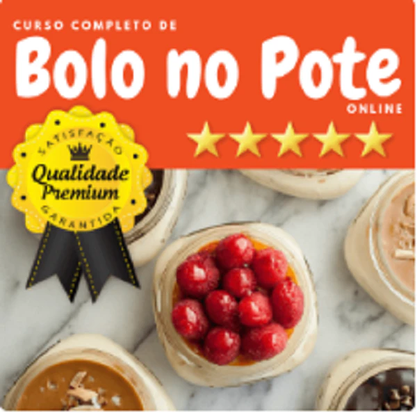 Curso de Bolo no Pote Online