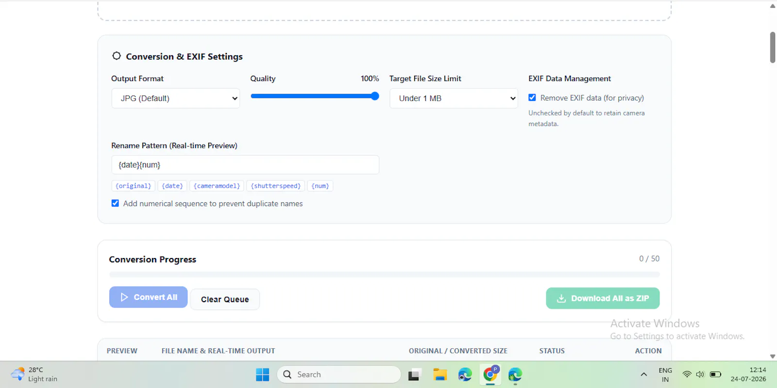 Heic to Jpg screenshot 3