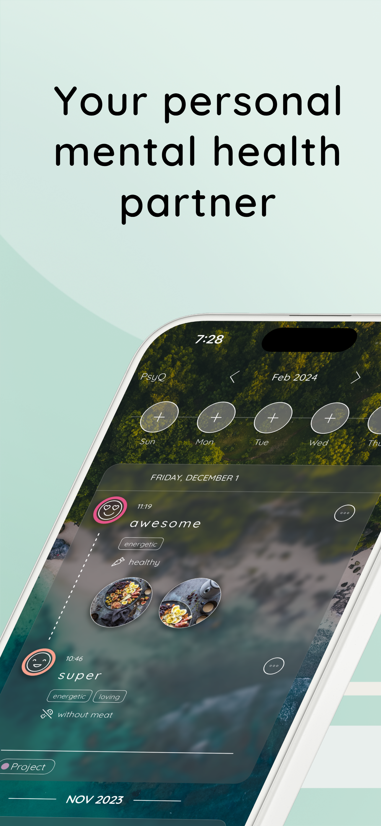 وسائط PSYQ: Mood Diary & Tracker 3