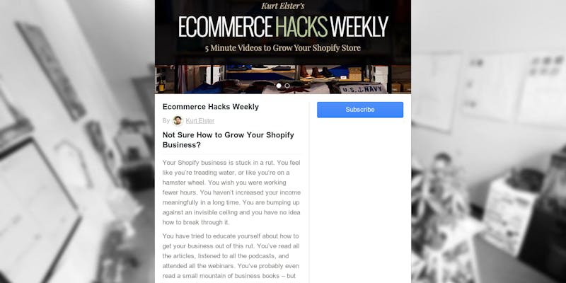 Ecommerce Hacks Weekly media 1