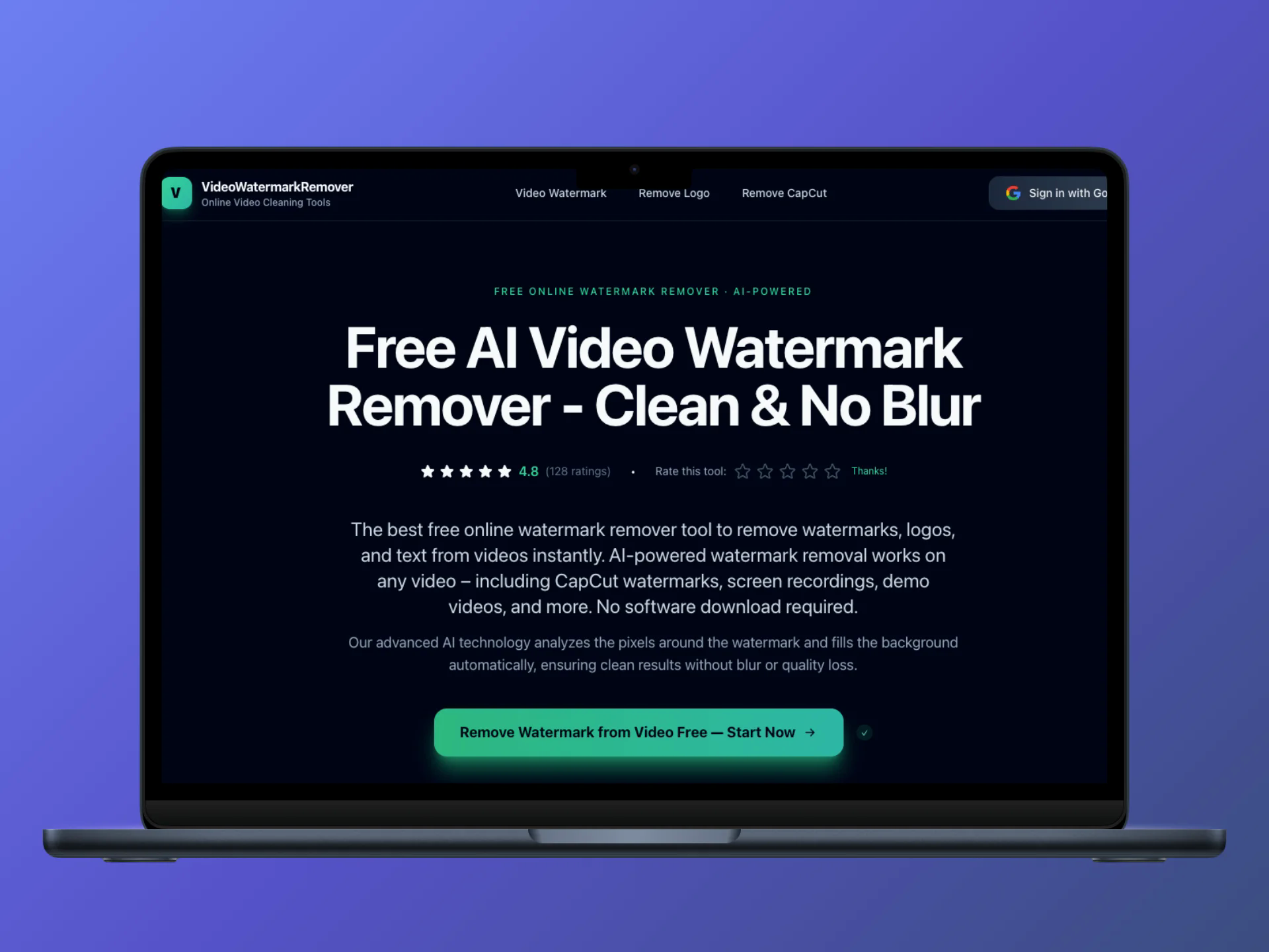 CleanVideoAI – Watermark Remover gallery image