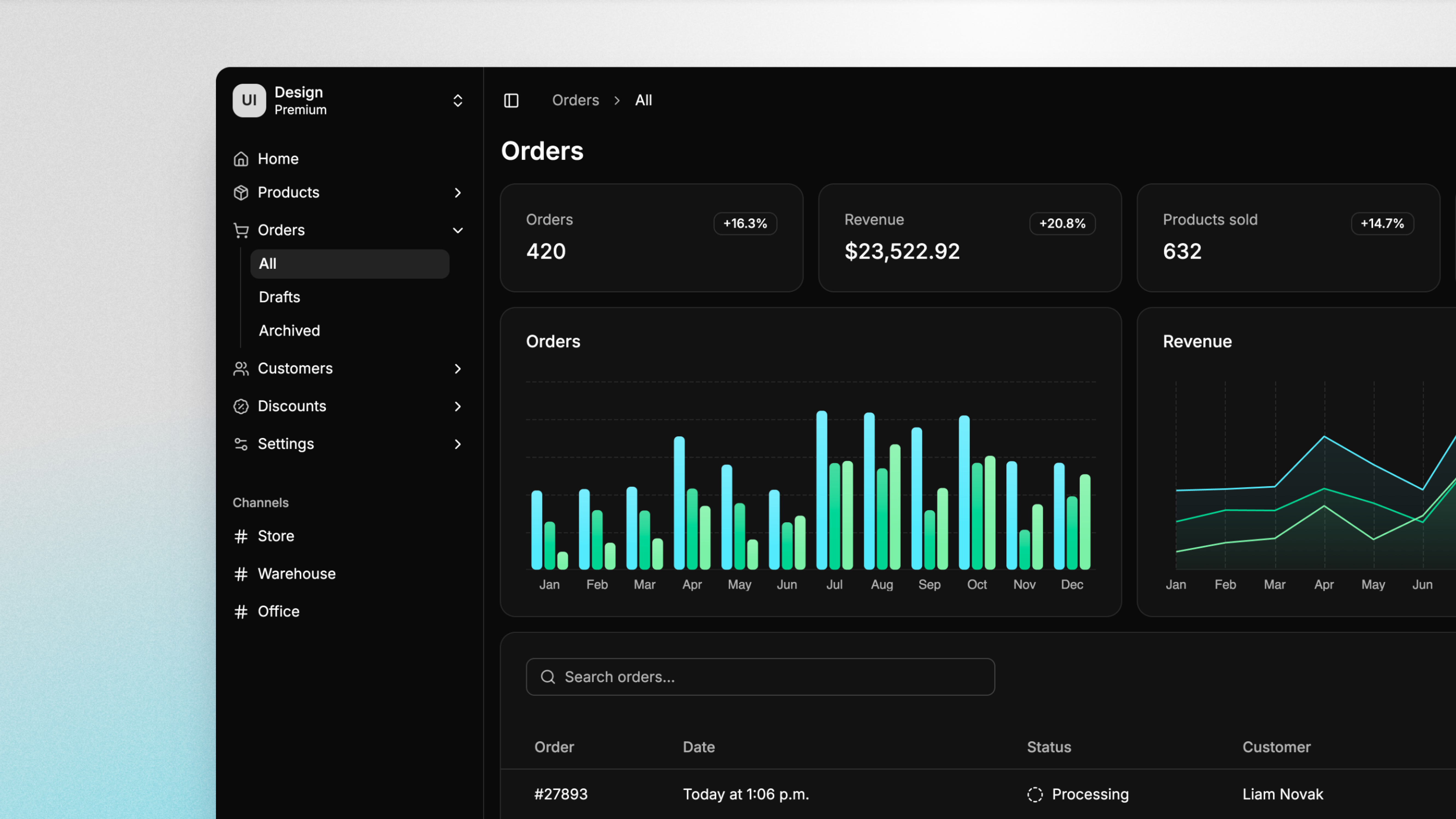 Smart shadcn/ui theme generator gallery image